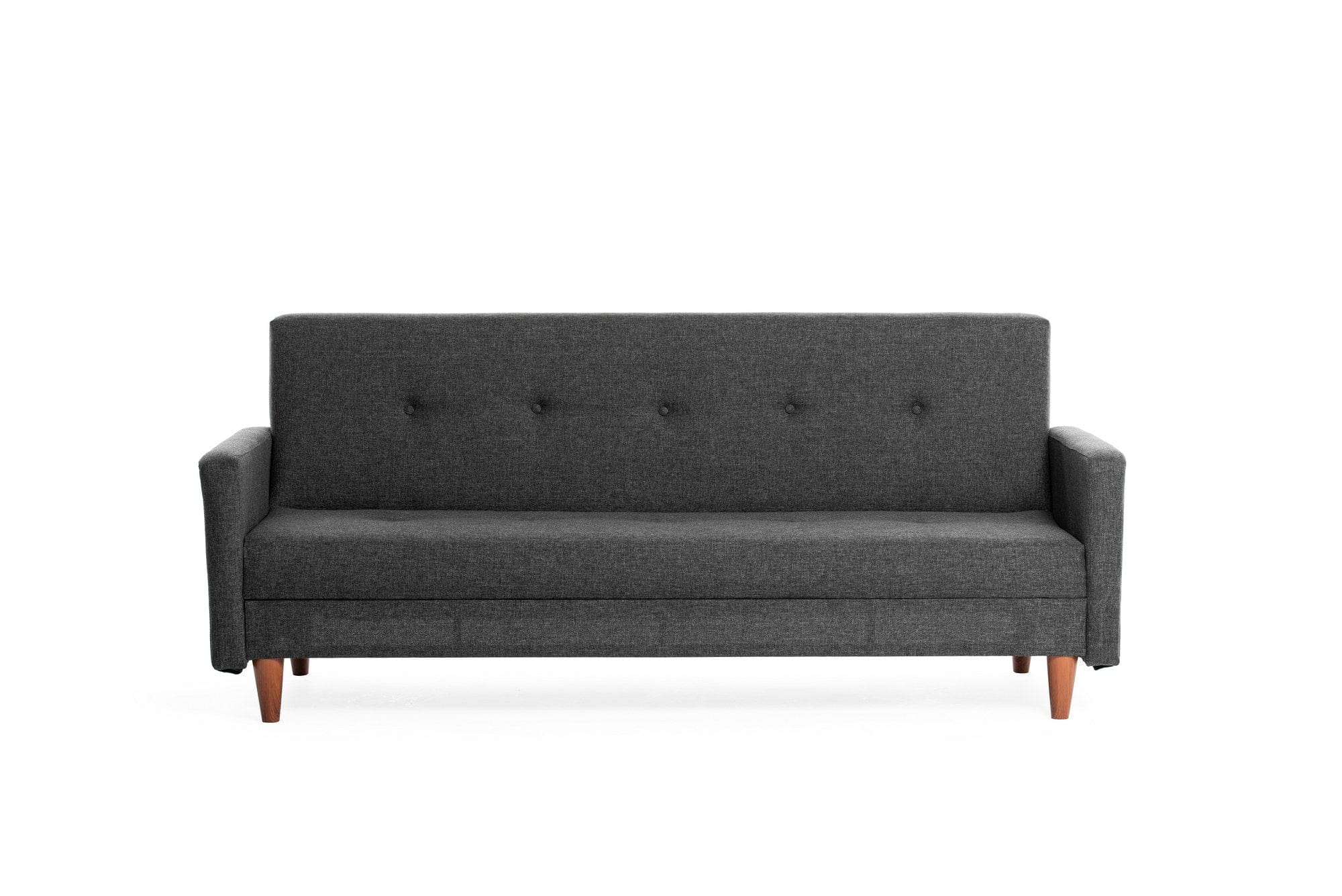 Asir Divano Letto 3 posti in tessuto Hiko Grigio
