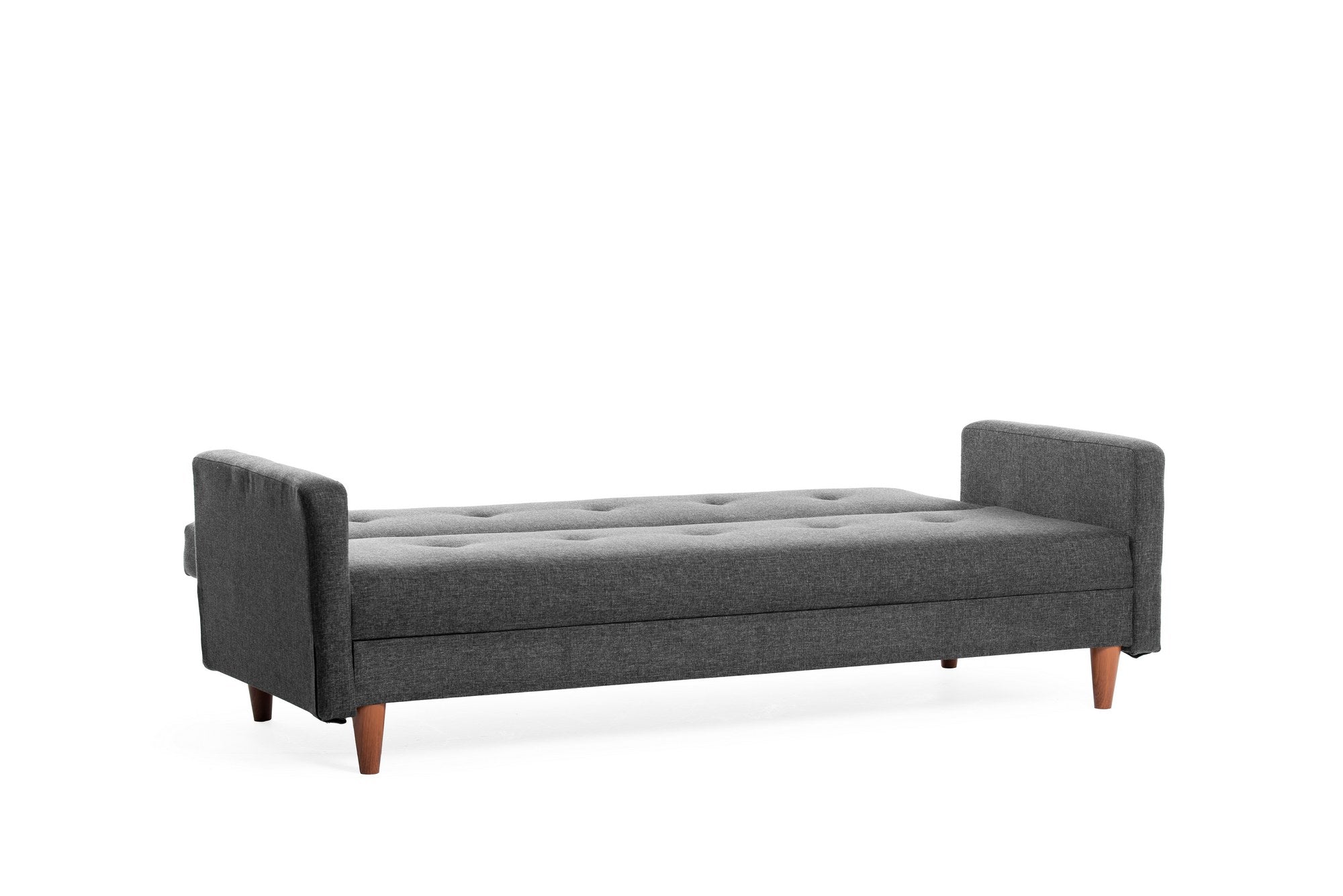 Asir Divano Letto 3 posti in tessuto Hiko Grigio