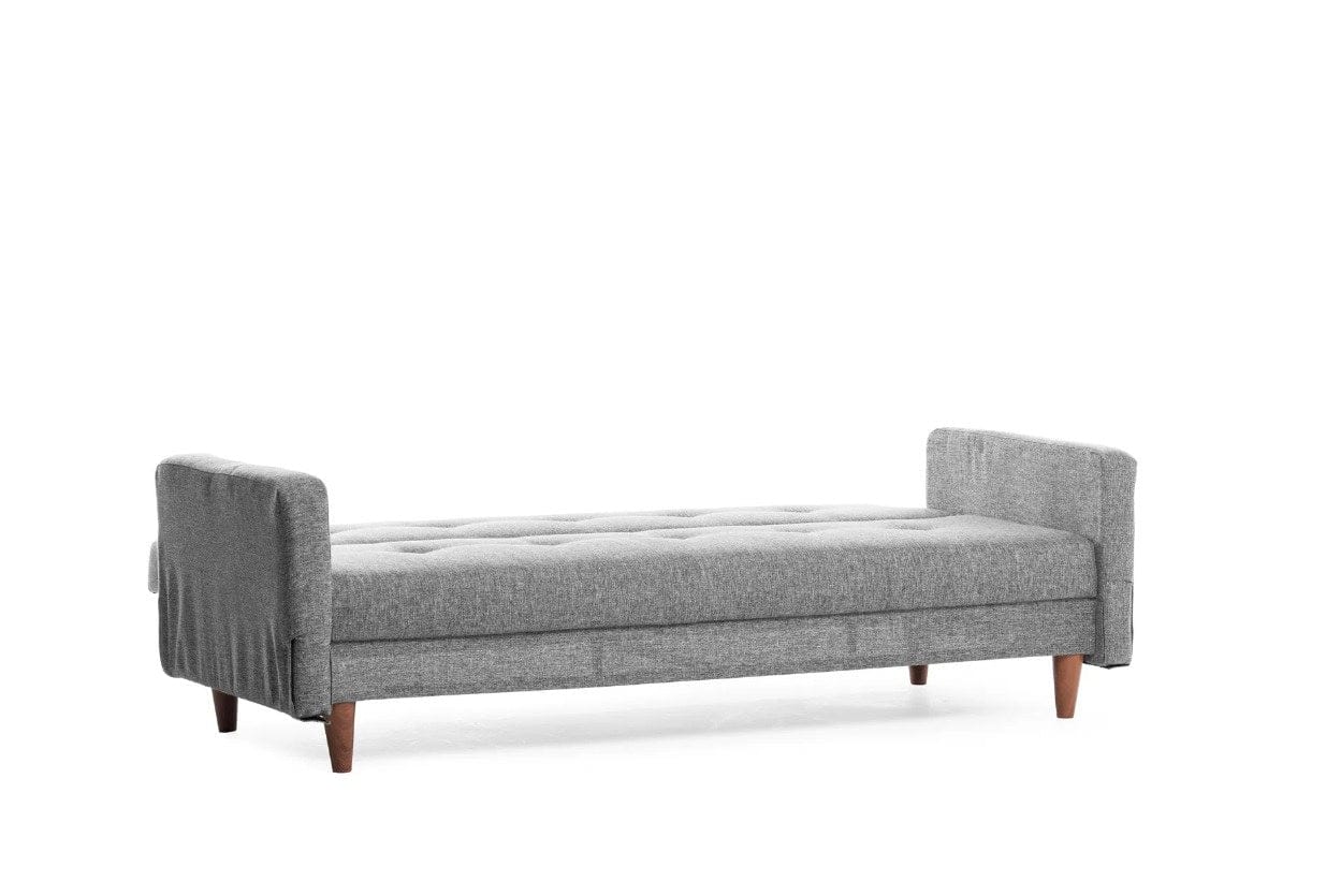 Asir Divano Letto 3 posti in tessuto Hiko Grigio