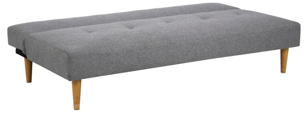 Actona Divano Letto 3 posti in tessuto Lucca Grigio