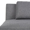 Actona Divano Letto 3 posti in tessuto Lucca Grigio