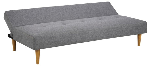 Actona Divano Letto 3 posti in tessuto Lucca Grigio