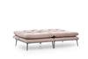 Asir Divano Letto 3 posti in tessuto Martin Cappuccino
