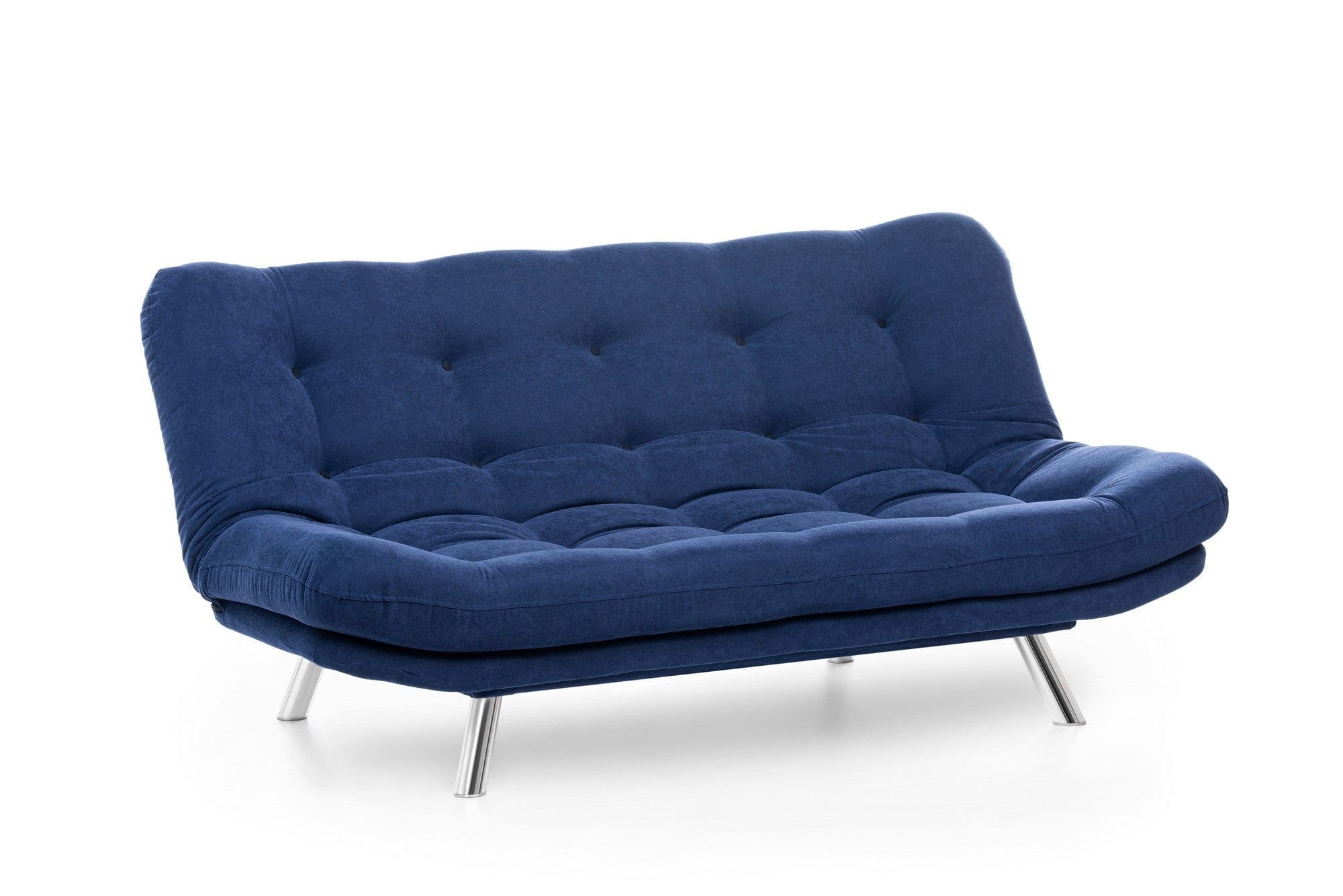 Asir Divano Letto 3 posti in tessuto Misa Blu