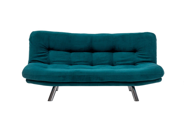 Asir Divano Letto 3 posti in tessuto Misa Blu