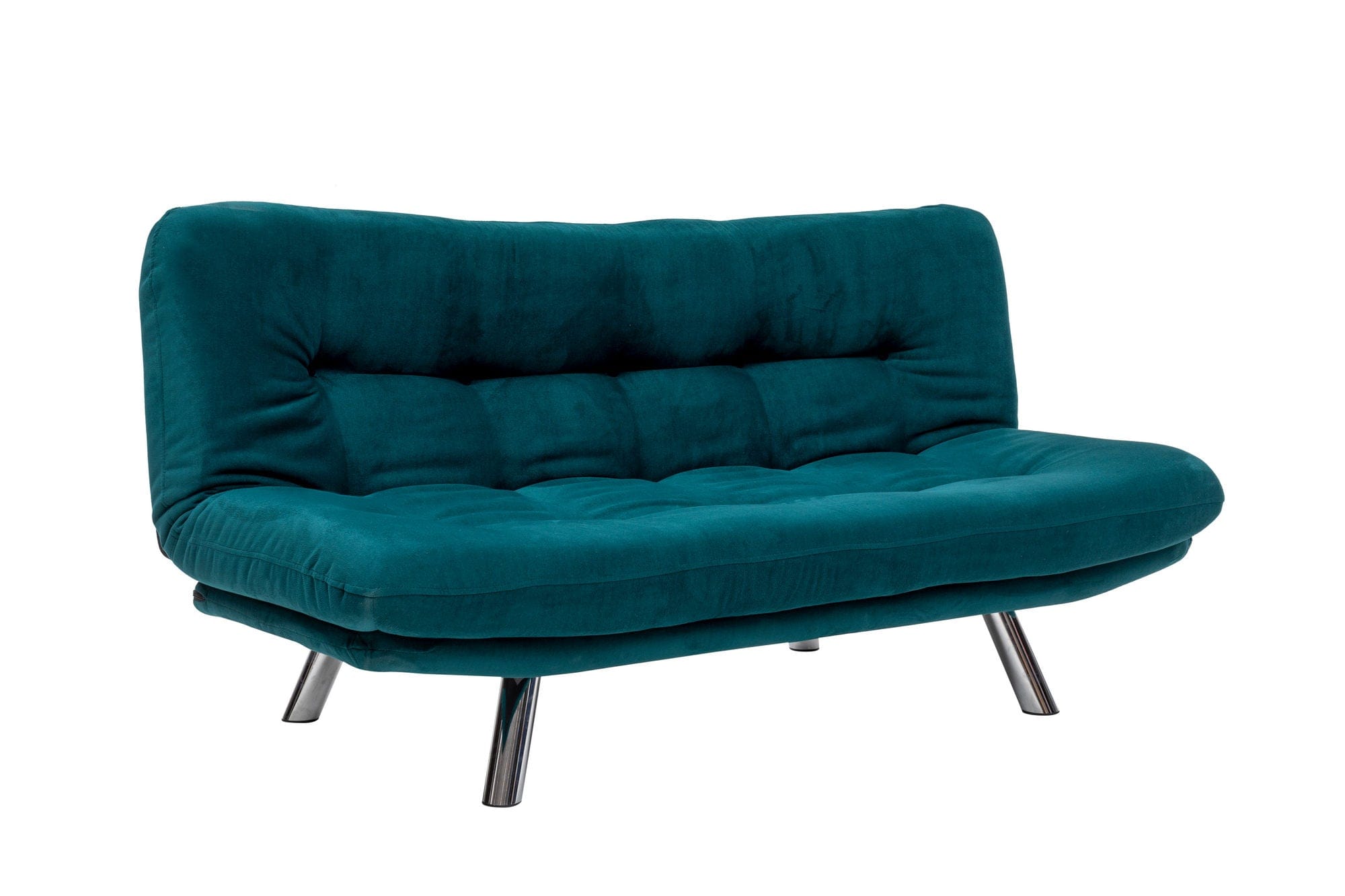 Asir Divano Letto 3 posti in tessuto Misa Blu