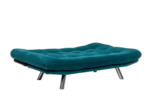 Asir Divano Letto 3 posti in tessuto Misa Blu