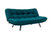 Asir Divano Letto 3 posti in tessuto Misa Blu