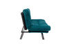 Asir Divano Letto 3 posti in tessuto Misa Blu