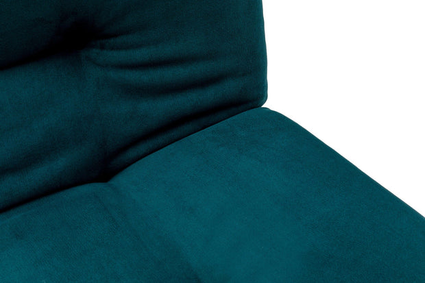 Asir Divano Letto 3 posti in tessuto Misa Blu