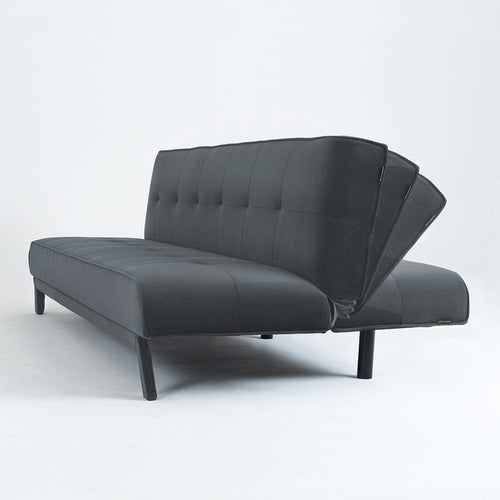 Divano Letto 3 posti in tessuto Modes Grigio (1)