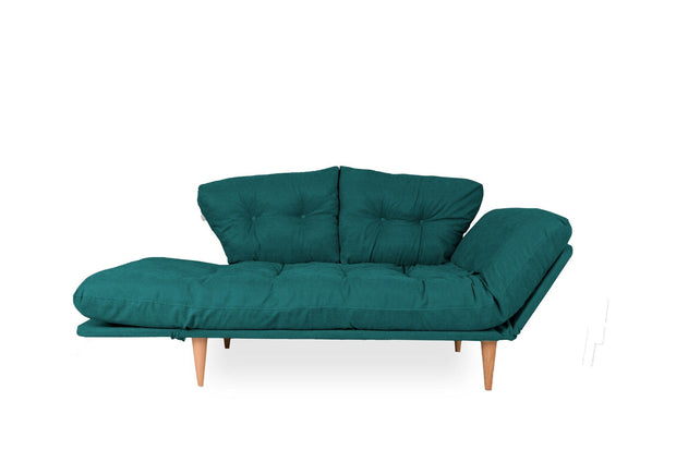 Asir Divano Letto 3 posti in tessuto Nina Blu