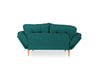 Asir Divano Letto 3 posti in tessuto Nina Blu