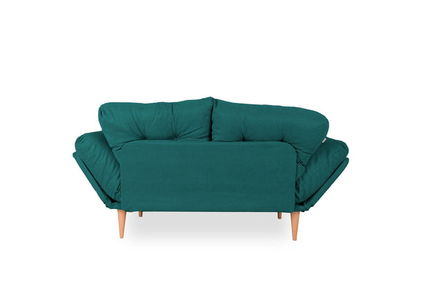 Asir Divano Letto 3 posti in tessuto Nina Blu