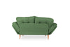 Asir Divano Letto 3 posti in tessuto Nina Verde