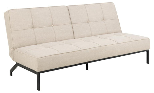 Actona Divano Letto 3 posti in tessuto Perugia Beige