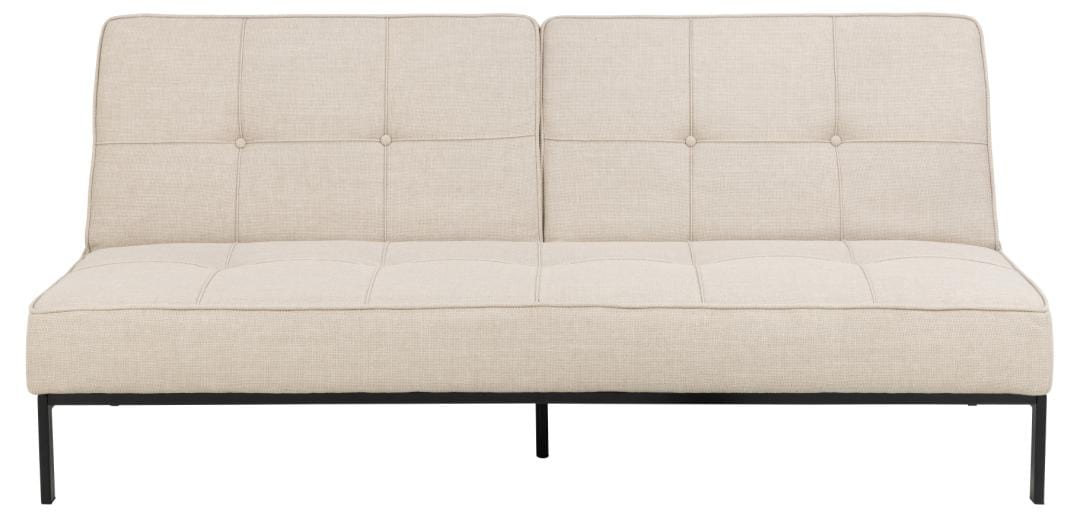 Actona Divano Letto 3 posti in tessuto Perugia Beige
