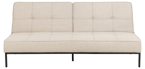 Actona Divano Letto 3 posti in tessuto Perugia Beige
