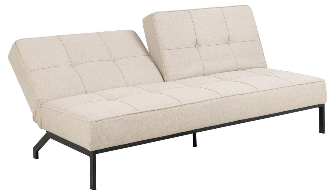 Actona Divano Letto 3 posti in tessuto Perugia Beige