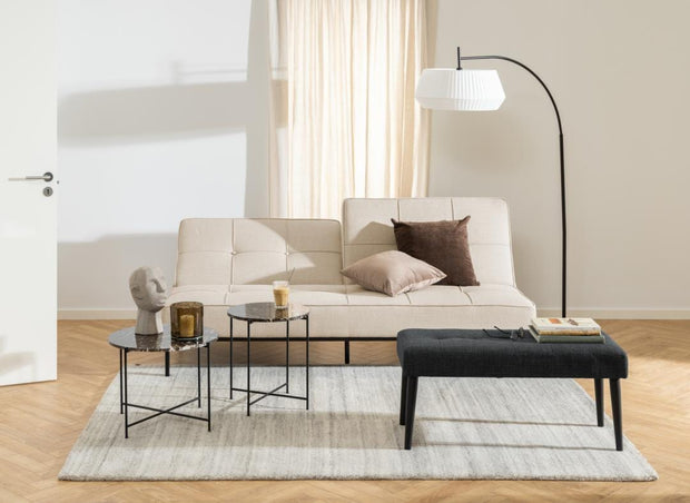 Actona Divano Letto 3 posti in tessuto Perugia Beige