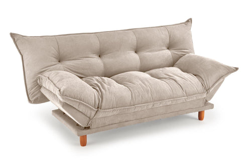 Halmar Divano Letto 3 posti in tessuto Pillow Beige