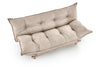 Halmar Divano Letto 3 posti in tessuto Pillow Beige