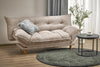 Halmar Divano Letto 3 posti in tessuto Pillow Beige