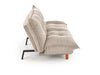 Halmar Divano Letto 3 posti in tessuto Pillow Beige