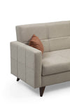 Asir Divano Letto 3 posti in tessuto Polya Beige