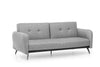 Asir Divano Letto 3 posti in tessuto Ron Grigio