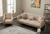 Asir Divano Letto 3 posti in tessuto Simena Beige