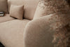 Asir Divano Letto 3 posti in tessuto Simena Beige