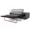 Divano Letto 3 posti in tessuto Topic Wood Antracite (1)