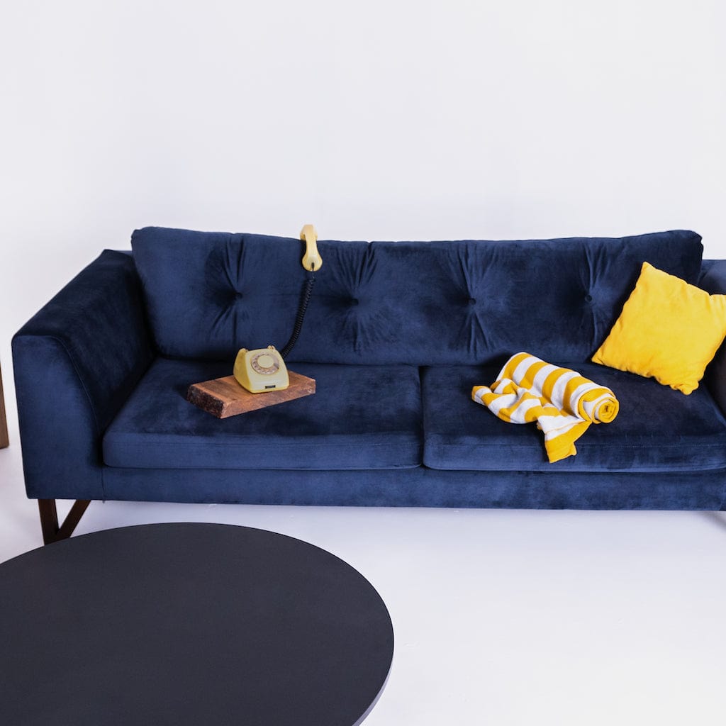 Divano Letto 3 posti in tessuto Willy Violetto (3)