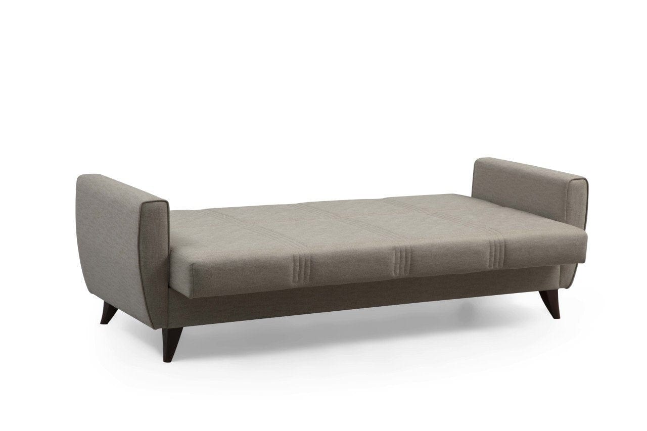 Asir Divano Letto 3 posti in tessuto Zaden Beige