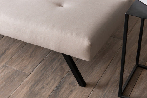 Asir Divano Letto 3 posti in tessuto Zola Crema
