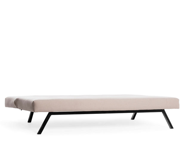 Asir Divano Letto 3 posti in tessuto Zola Crema