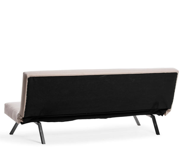 Asir Divano Letto 3 posti in tessuto Zola Crema