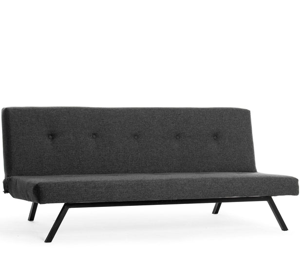 Asir Divano Letto 3 posti in tessuto Zola Grigio