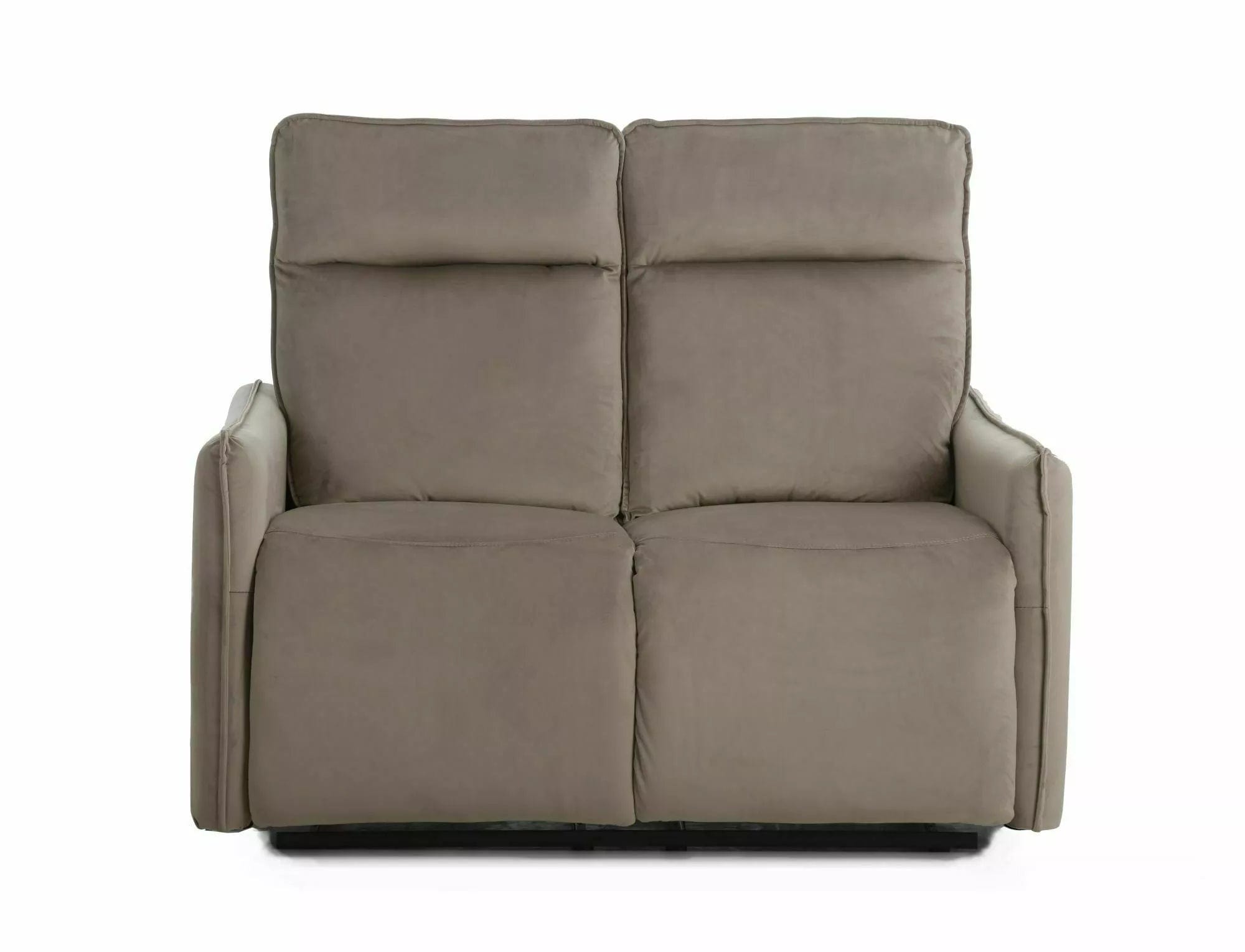 Signal Divano Reclinabile 2 posti in velluto Travis 2 Beige