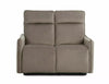 Signal Divano Reclinabile 2 posti in velluto Travis 2 Beige
