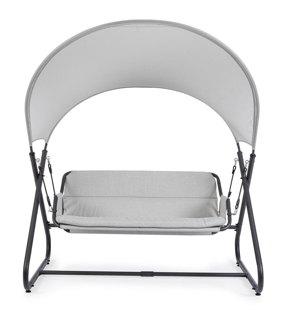 Bizzotto Dondolo da giardino Arkell Grigio