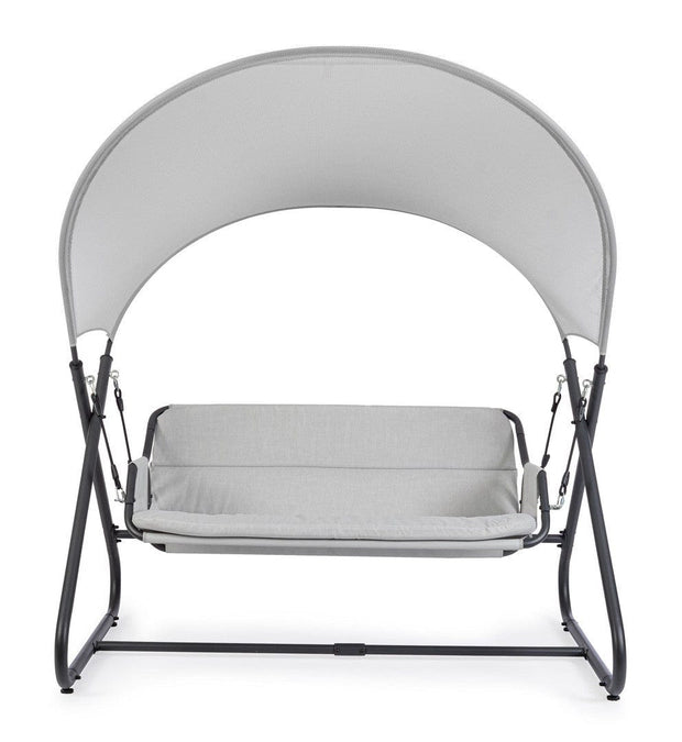 Bizzotto Dondolo da giardino Arkell Grigio