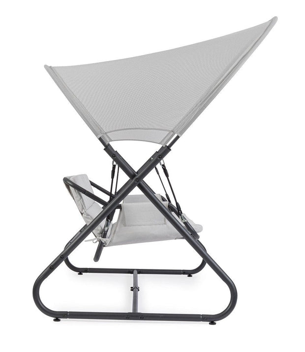 Bizzotto Dondolo da giardino Arkell Grigio
