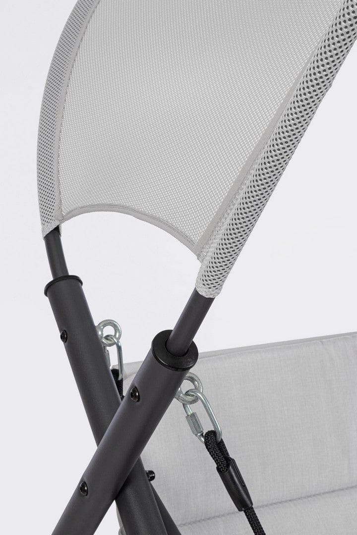 Bizzotto Dondolo da giardino Arkell Grigio