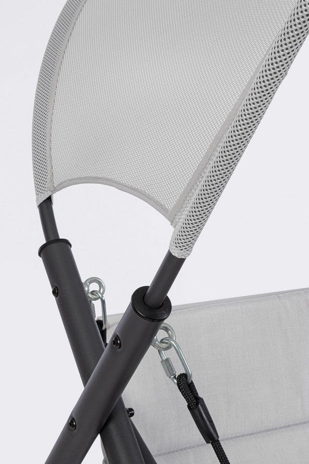 Bizzotto Dondolo da giardino Arkell Grigio