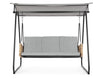 Bizzotto Dondolo da giardino Easy Grigio