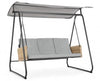Bizzotto Dondolo da giardino Easy Grigio