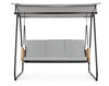 Bizzotto Dondolo da giardino Easy Grigio