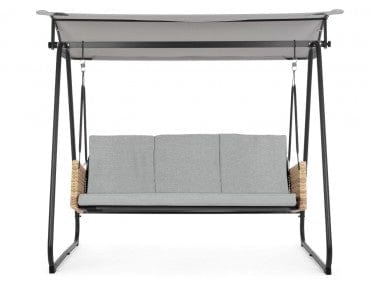 Bizzotto Dondolo da giardino Easy Grigio
